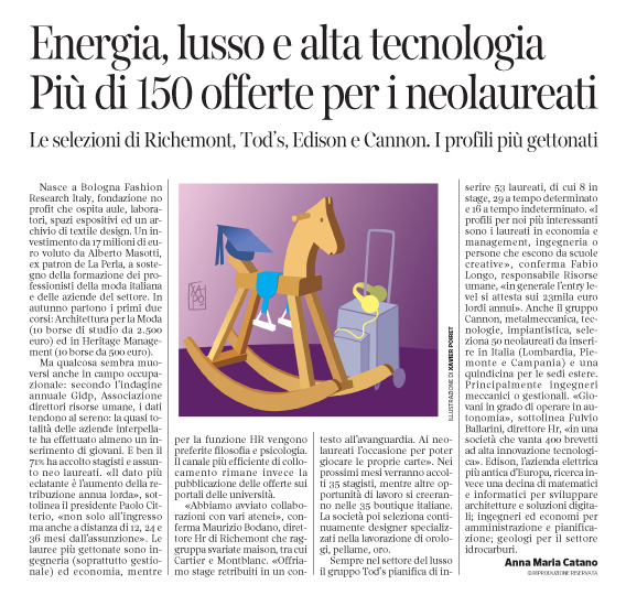 Corriere Economia - opportunità giovani e neolaureati - 25.07.17 - pp.31
