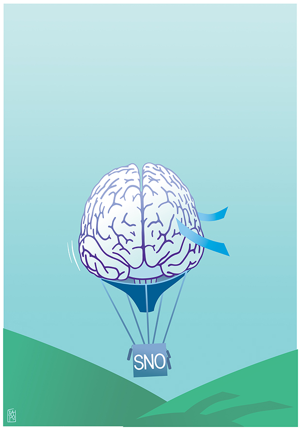 Affiche per il LXI °Congresso Nazionale di Neurologia Ospedaliera 2022. Riva del Garda