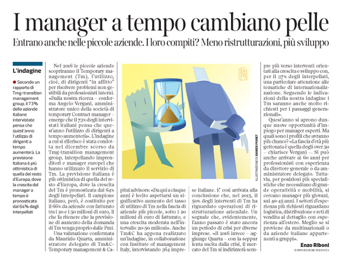 Corriere economia  - temporary manager - 26.01.16 - pp.41