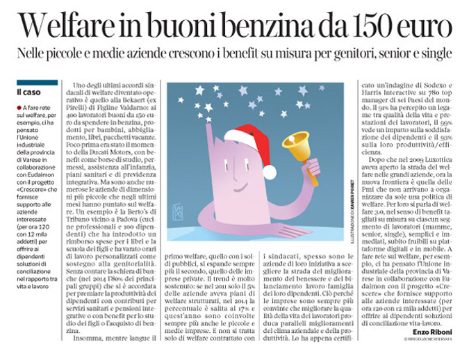 Corriere Economia - Arriva il Welfare - 23.06.15