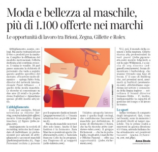 Corriere Economia - aziende di bellezza al maschile - 7.03.17 - pp.33