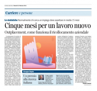 Corriere Economia - 21.02.14 - Outplacement