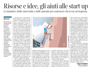 Corriere economia - Start...Up-aiutino - 12.04.16