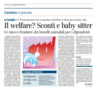 Corriere Economia - 12.04.13 - Imprese e persone - Benefici aziendali