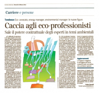 Corriere economia  - 16.03.12 - Green experts 