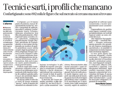 297 - Corriere Economia - artigiani, digitali o tradizionali - 4.06.19 - pp. 37