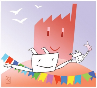 Corriere Economia - Ufficio. Festa dei bimbi - 19.05.15