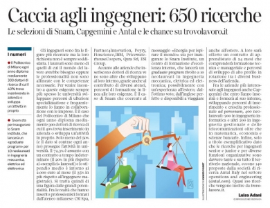 250 - Corriere Economia - stipendi a confronto secondo le città - 17.04.18 - pp.39