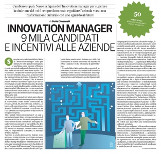 309 - Corriere Lavoro - innovation manager - 30.12.19 - pp.23