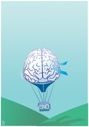Affiche per il LXI °Congresso Nazionale di Neurologia Ospedaliera 2022. Riva del Garda
