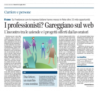 Corriere Economia - 12.07.13 - Collaborazione a distanza