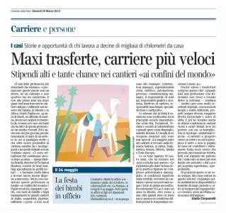 Corriere Economia - 29.03.13 - Professione trasfertista