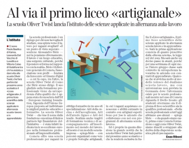 Corriere economia - alternanza scuola-lavoro  - 8.03.16 - pp. 37 -