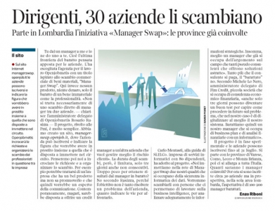 Corriere economia - curricula online - 05.05.15